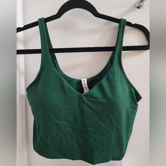 NWT Align Tank Top in Everglade Green - Picture 3 of 4